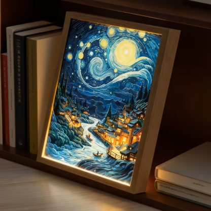 Van Gogh Starry Night LED Light Painting