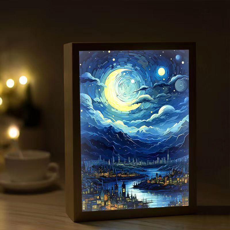 Van Gogh Starry Night LED Light Painting