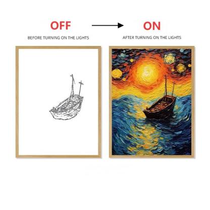 Van Gogh Starry Night LED Light Painting