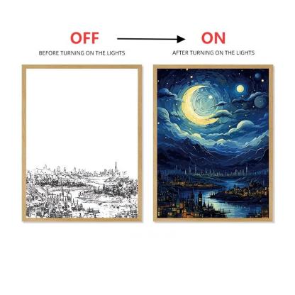 Van Gogh Starry Night LED Light Painting