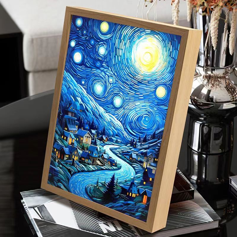 Van Gogh Starry Night LED Light Painting