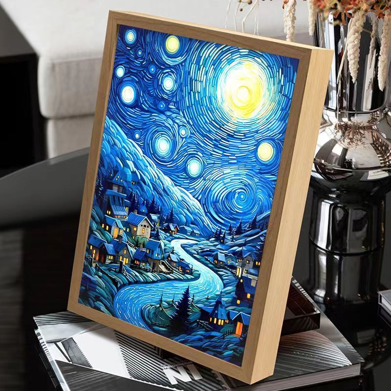 Van Gogh Starry Night LED Light Painting