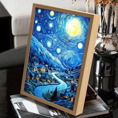 Van Gogh Starry Night LED Light Painting