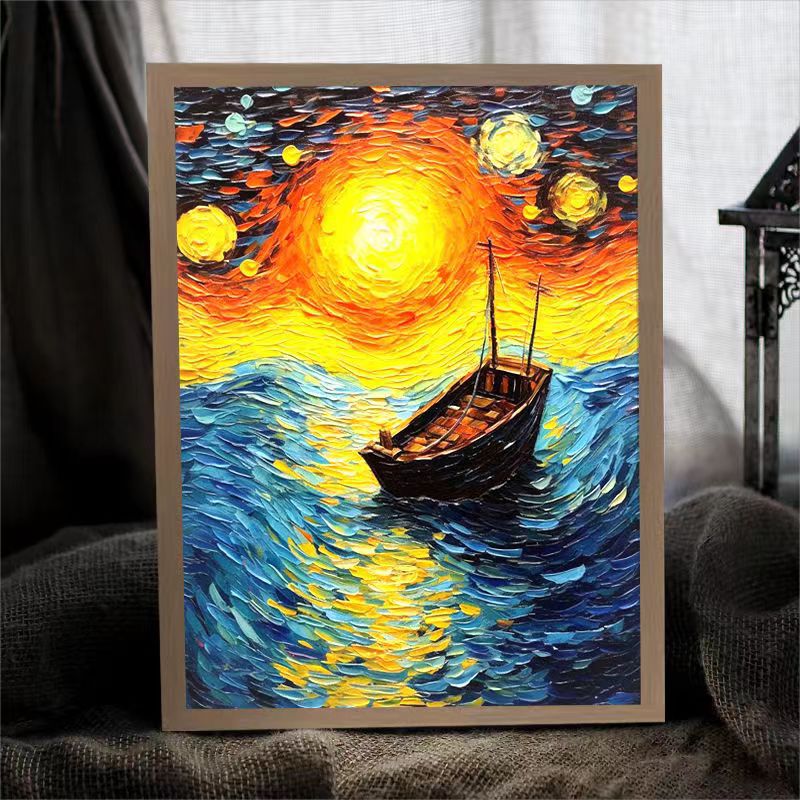 Van Gogh Starry Night LED Light Painting