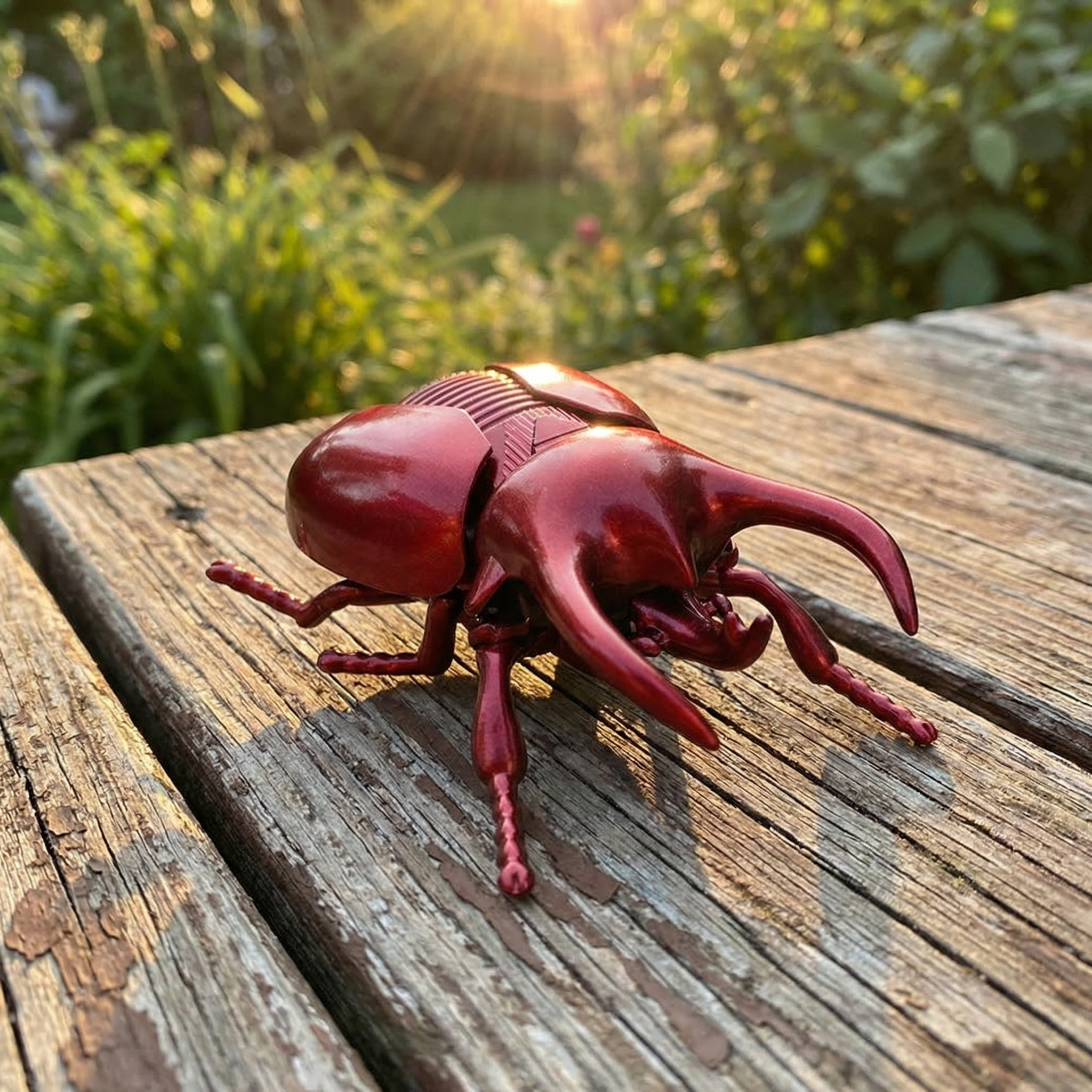 Lifelike Wind-up Insect Toys- Realistic Crawling Beetles, Ladybugs & Bees for Kids' Educational Play