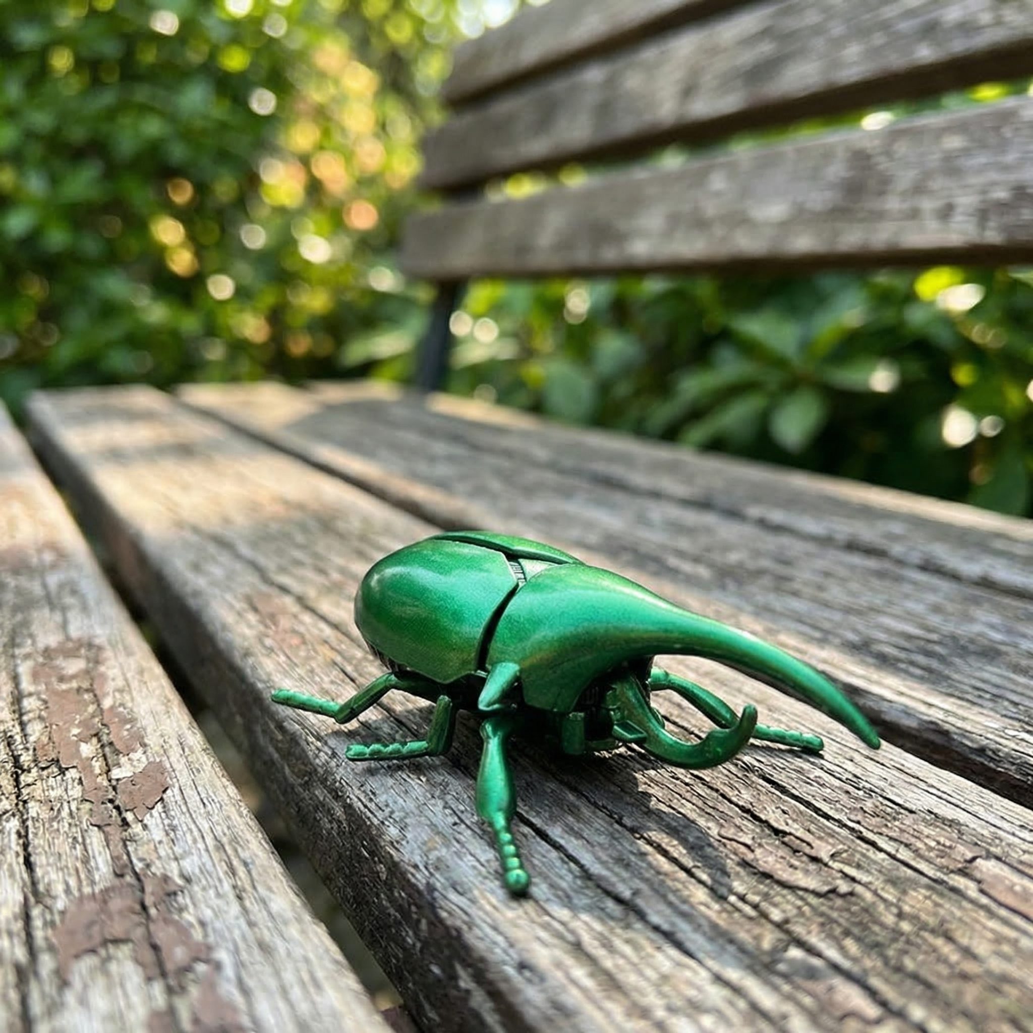 Lifelike Wind-up Insect Toys- Realistic Crawling Beetles, Ladybugs & Bees for Kids' Educational Play