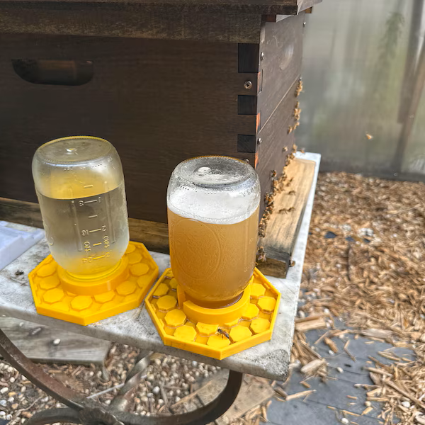 Bee Feeder - The Happy Bee Hydration Station
