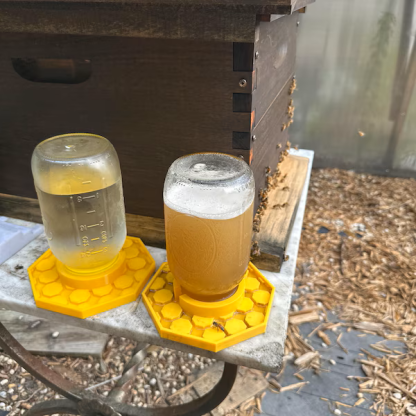 Bee Feeder - The Happy Bee Hydration Station