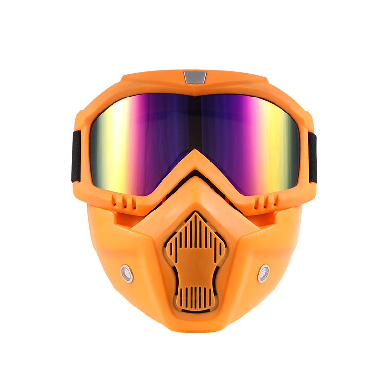 Anti-Glare and Radiation-Shielding Goggle Mask