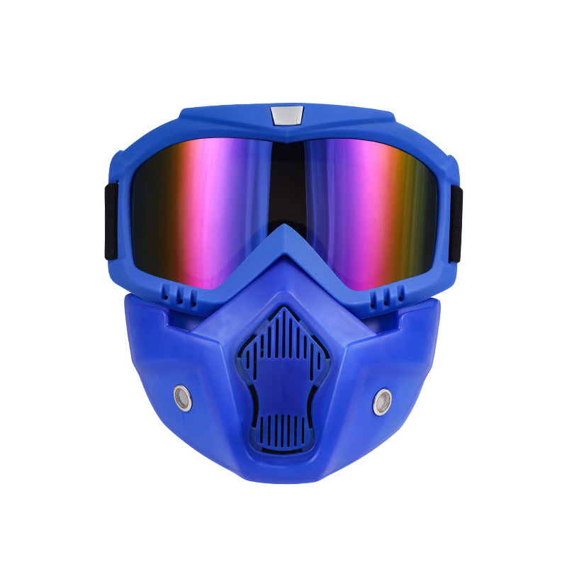 Anti-Glare and Radiation-Shielding Goggle Mask