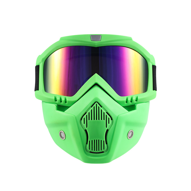 Anti-Glare and Radiation-Shielding Goggle Mask