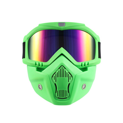 Anti-Glare and Radiation-Shielding Goggle Mask
