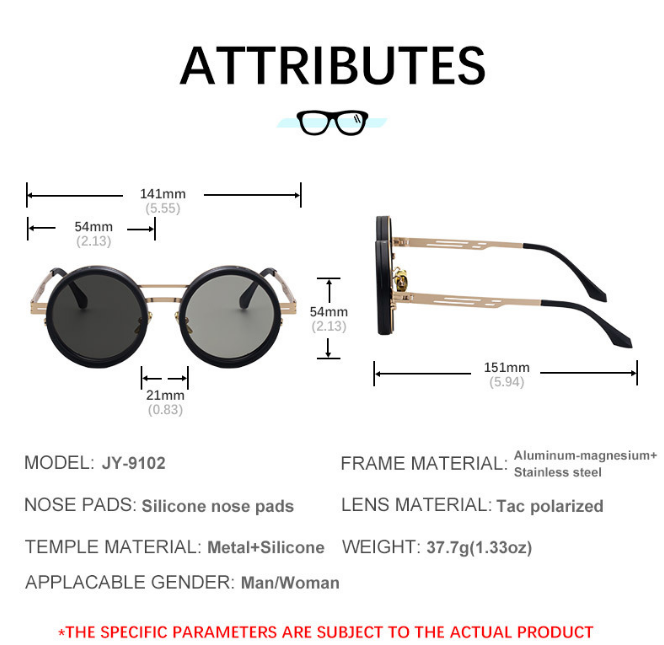 💥Last Day Promotion 49% OFF -🌟Retro Adjustable Tint Polarized Sunglasses