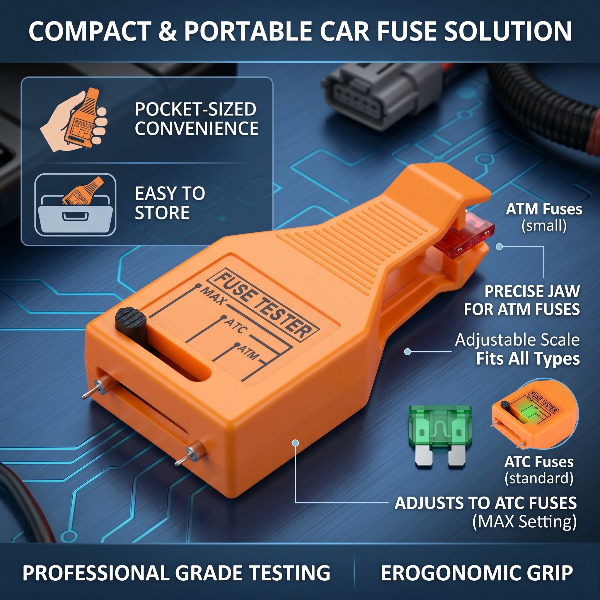 💥HOT SALE💥 24V DC Car Fuse Tester Puller