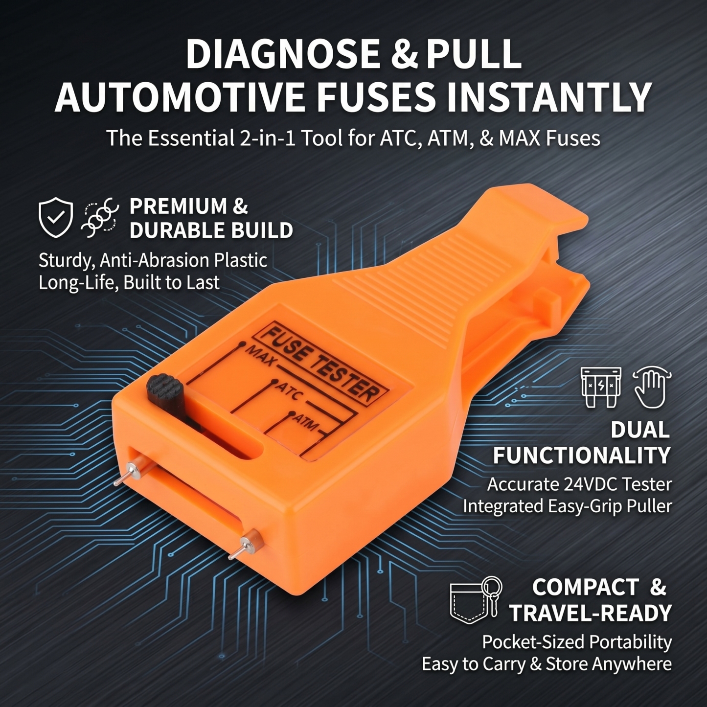 💥HOT SALE💥 24V DC Car Fuse Tester Puller