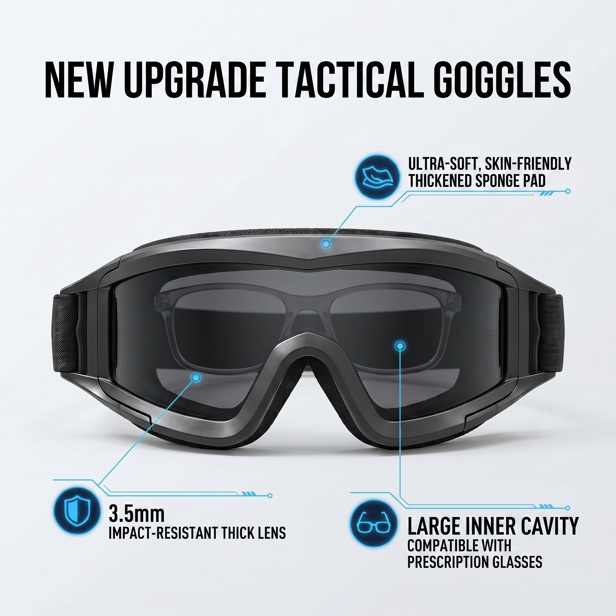 Classic Cruiser 3-in-1 Goggle Set