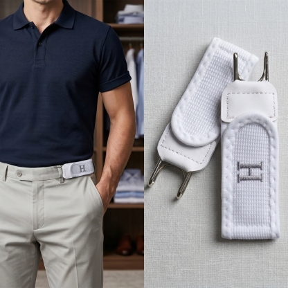 🔥Tactical Elastic Belt with Metal Hook (Unisex) - Combines functionality and style