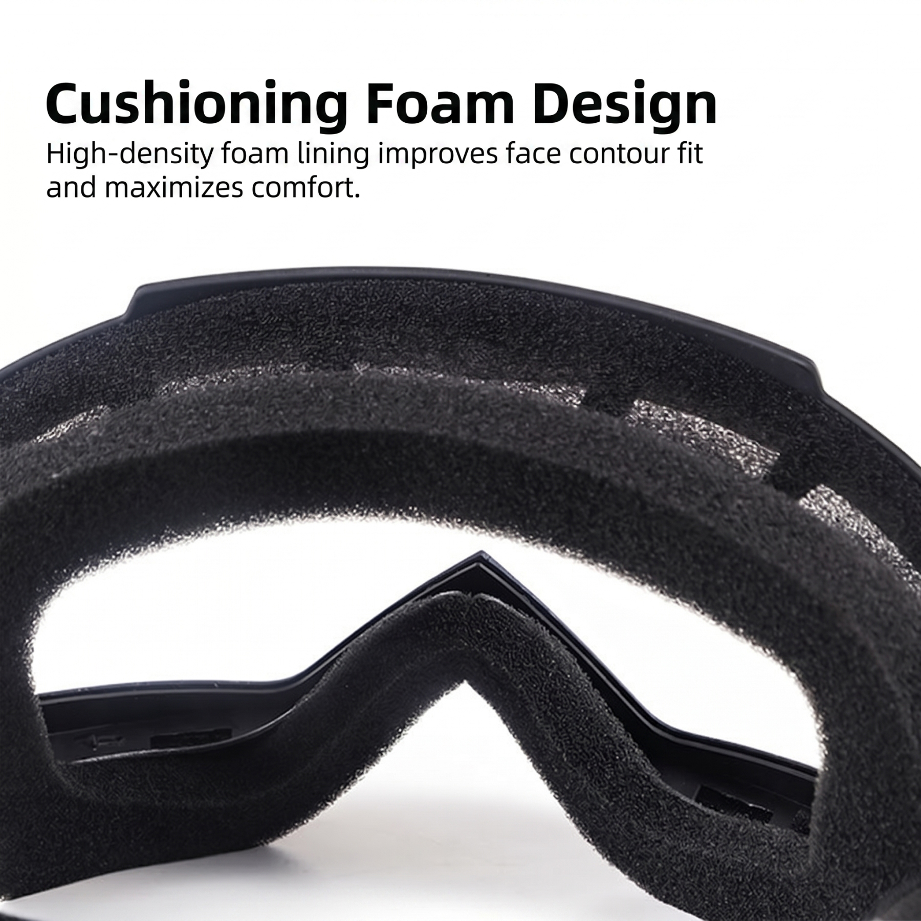 Anti-Glare and Radiation-Shielding Goggle Mask