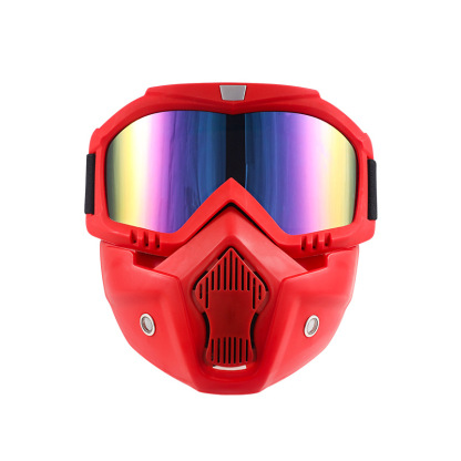 Anti-Glare and Radiation-Shielding Goggle Mask