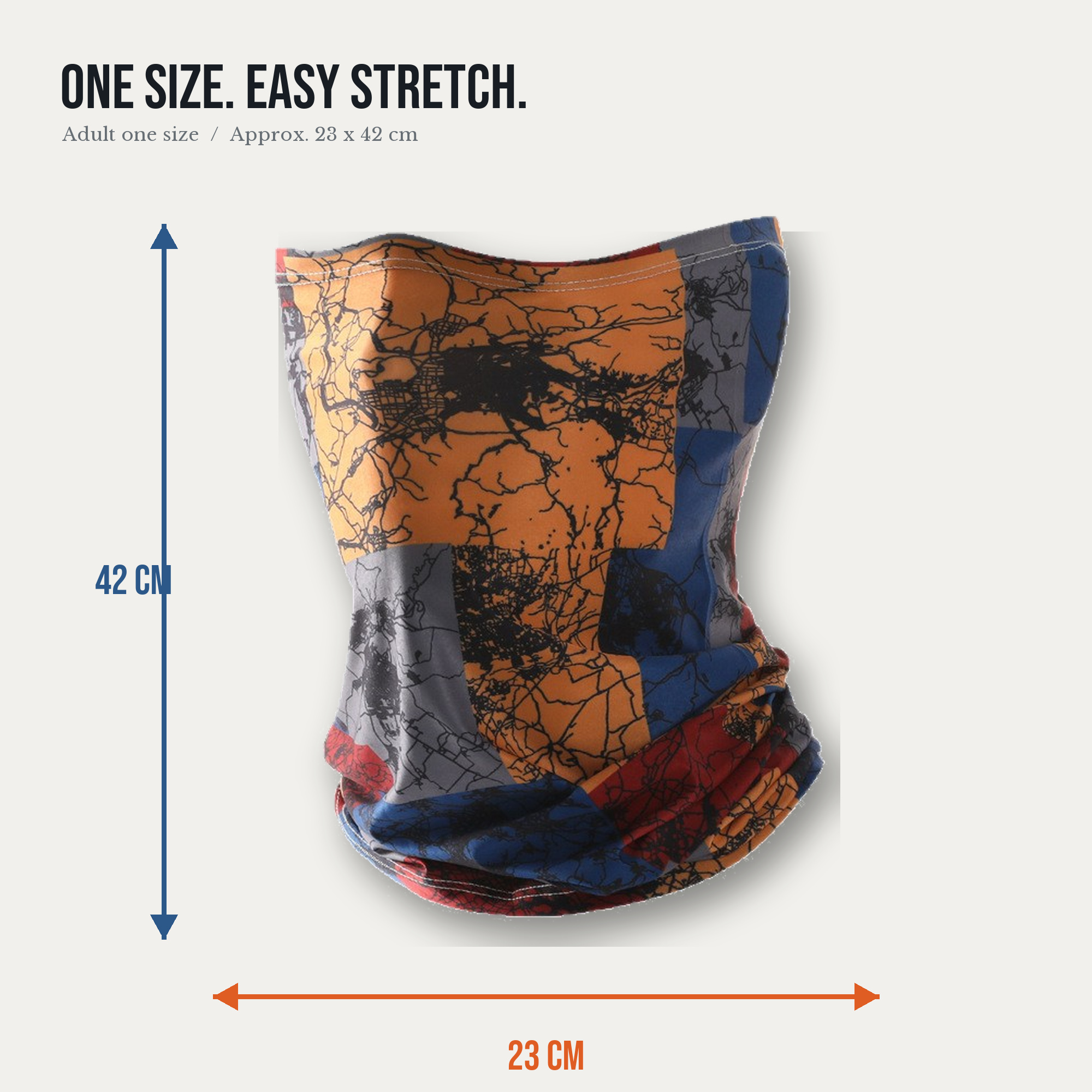 Cooling Multi-Wear Motorcycle Neck Gaiter
