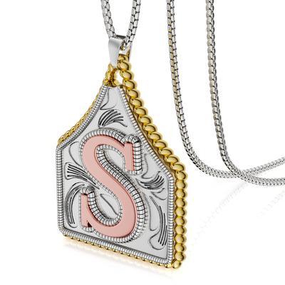 Custom Handmade Cow Tag Western Necklace