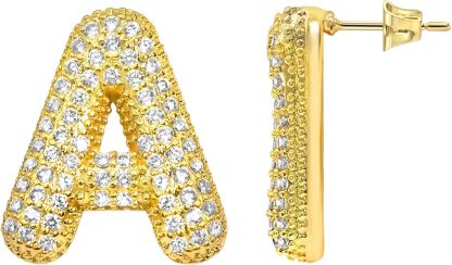 Initial Letter Earrings