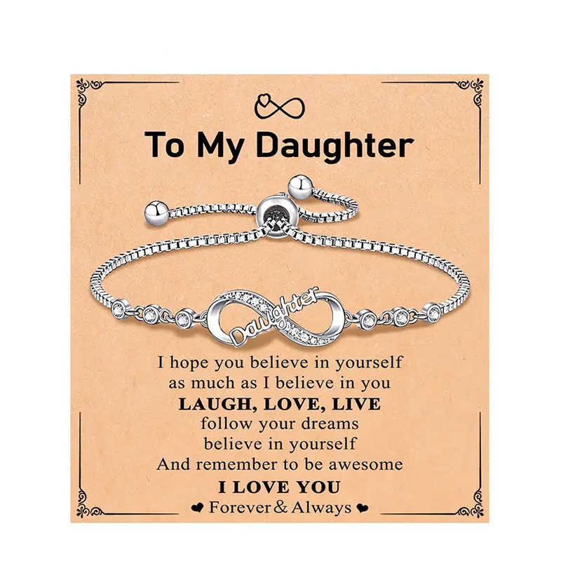 【LAST DAY 48% OFF】💖Infinity symbol letter bracelet