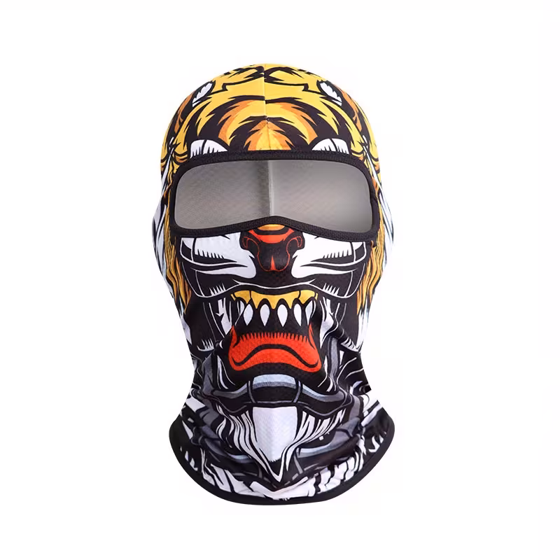 Men's Quick-Dry Cycling Balaclava - 3D Monster Graphic Breathable Mask