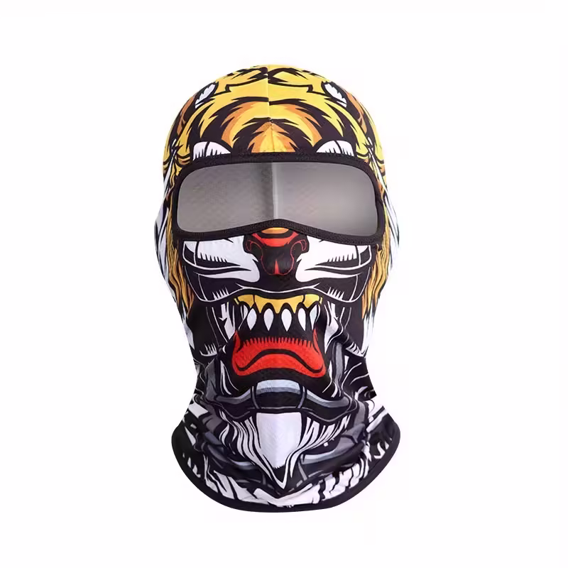 Men's Quick-Dry Cycling Balaclava - 3D Monster Graphic Breathable Mask