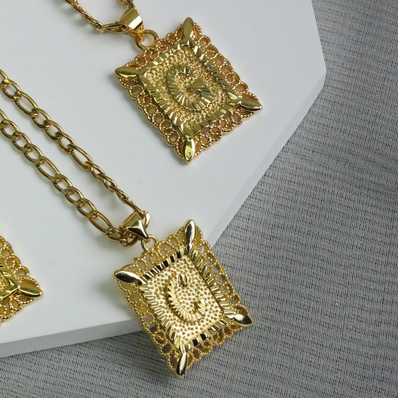 【LAST DAY 49% OFF】Initial Letter Pendant Necklaces