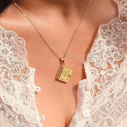 FOR DAUGHTER - MY INCREDIBLE DAUGHTER BOOK NECKLACE