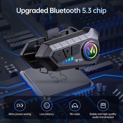 Motorcycle Helmet Speakers High Battery Life Helmet Headphone