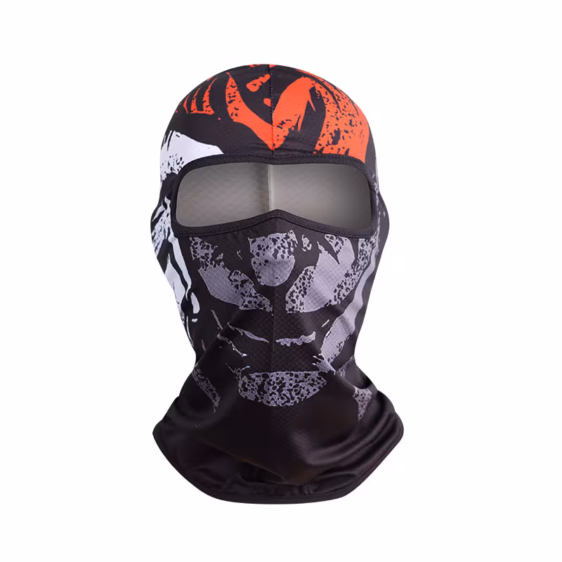 Men's Quick-Dry Cycling Balaclava - 3D Monster Graphic Breathable Mask