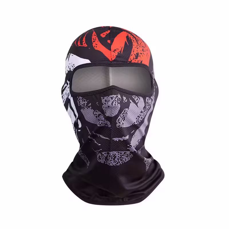 Men's Quick-Dry Cycling Balaclava - 3D Monster Graphic Breathable Mask