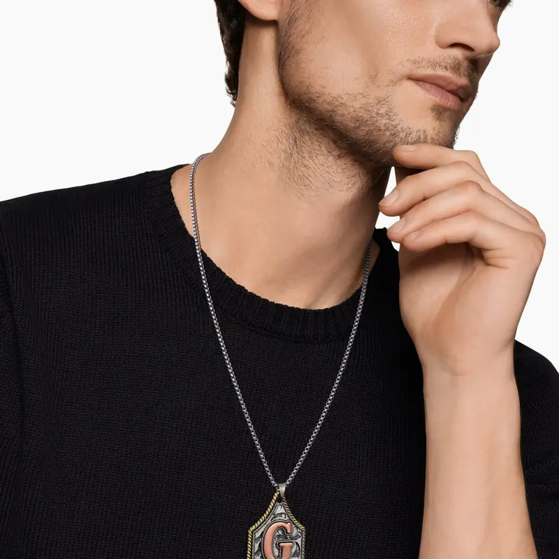 Custom Handmade Cow Tag Western Necklace