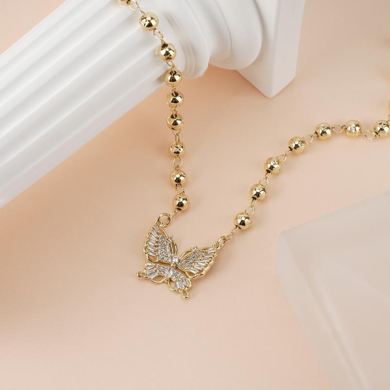 🦋Gold Butterfly Necklace🎁Thanksgiving Gift