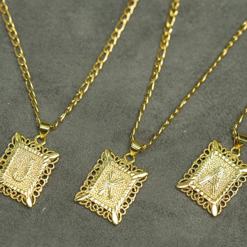【LAST DAY 49% OFF】Initial Letter Pendant Necklaces