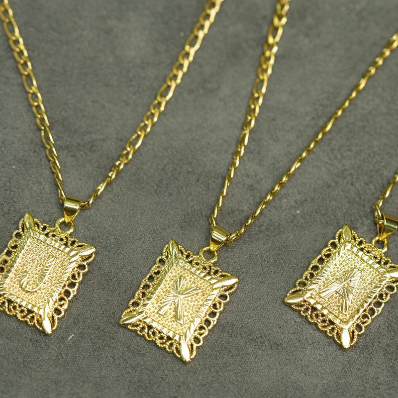 【LAST DAY 49% OFF】Initial Letter Pendant Necklaces