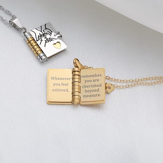 FOR DAUGHTER - MY INCREDIBLE DAUGHTER BOOK NECKLACE