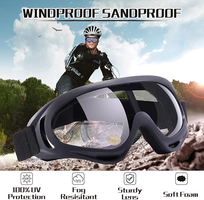 X400 Windproof and Dustproof Motorcycle & Sports Goggles
