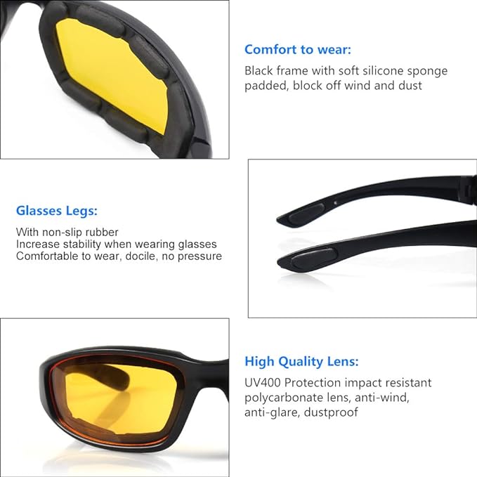 Motorcycle Riding Glasses