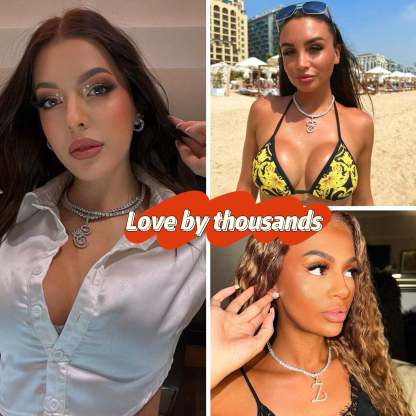 【Final 3-hour Preferential Deal💥】Personalised A-Z Cursive Initial Letter Name Necklace