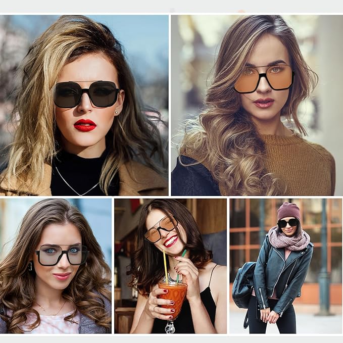 💥Last Day Promotion 49% OFF - Classic Aviator Sunglasses – Unisex, All-Match, Tinted Lenses