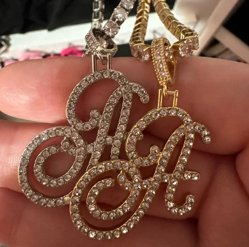 【Final 3-hour Preferential Deal💥】Personalised A-Z Cursive Initial Letter Name Necklace