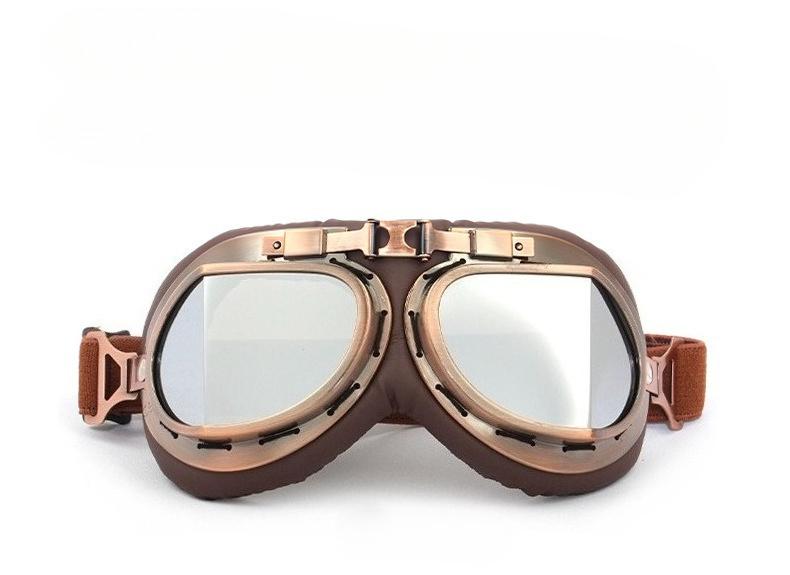 Vintage Harley bronze goggles motorcycle helmet goggles outdoor windproof sand proof off-road riding glasses Vintage Harley bronze goggles motorcycle helmet goggles outdoor windproof sand proof off-road riding glasses