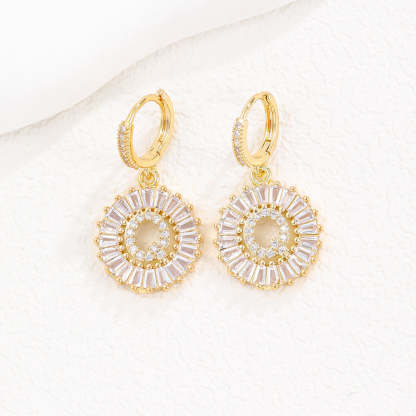 【LAST DAY 49% OFF】Initial Letter Pendant Earrings