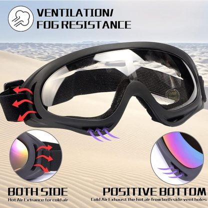X400 Windproof and Dustproof Motorcycle & Sports Goggles
