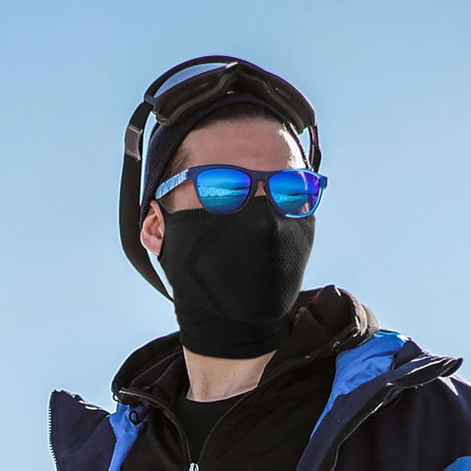 2-Pack Half Face Mask for Motorcycle Cycling
