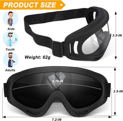 X400 Windproof and Dustproof Motorcycle & Sports Goggles