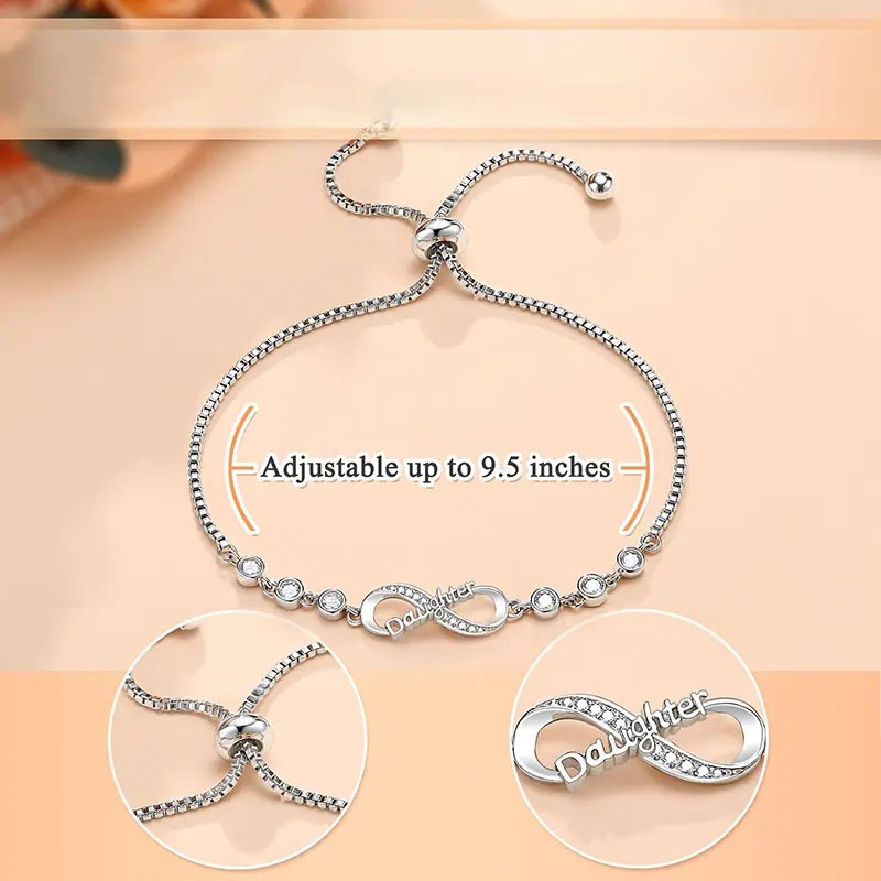 【LAST DAY 48% OFF】💖Infinity symbol letter bracelet
